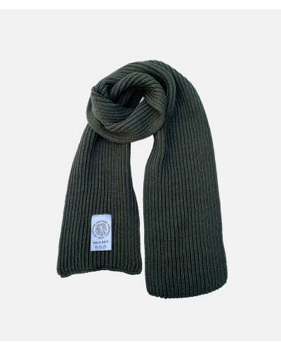 S.N.S. Herning - Wool Scarf - Mossy Green Melange - design Maja Brix